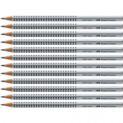 Faber-Castell® Grip 2001 Bleistifte, 12er-Set