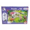 Kinderpuzzle mit Schleich®-Motiven