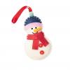 Folia® Mini Filzinies Schneemann