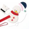 Folia® Mini Filzinies Schneemann