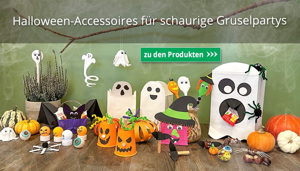 Halloween-Accessoires für schaurige Gruselpartys